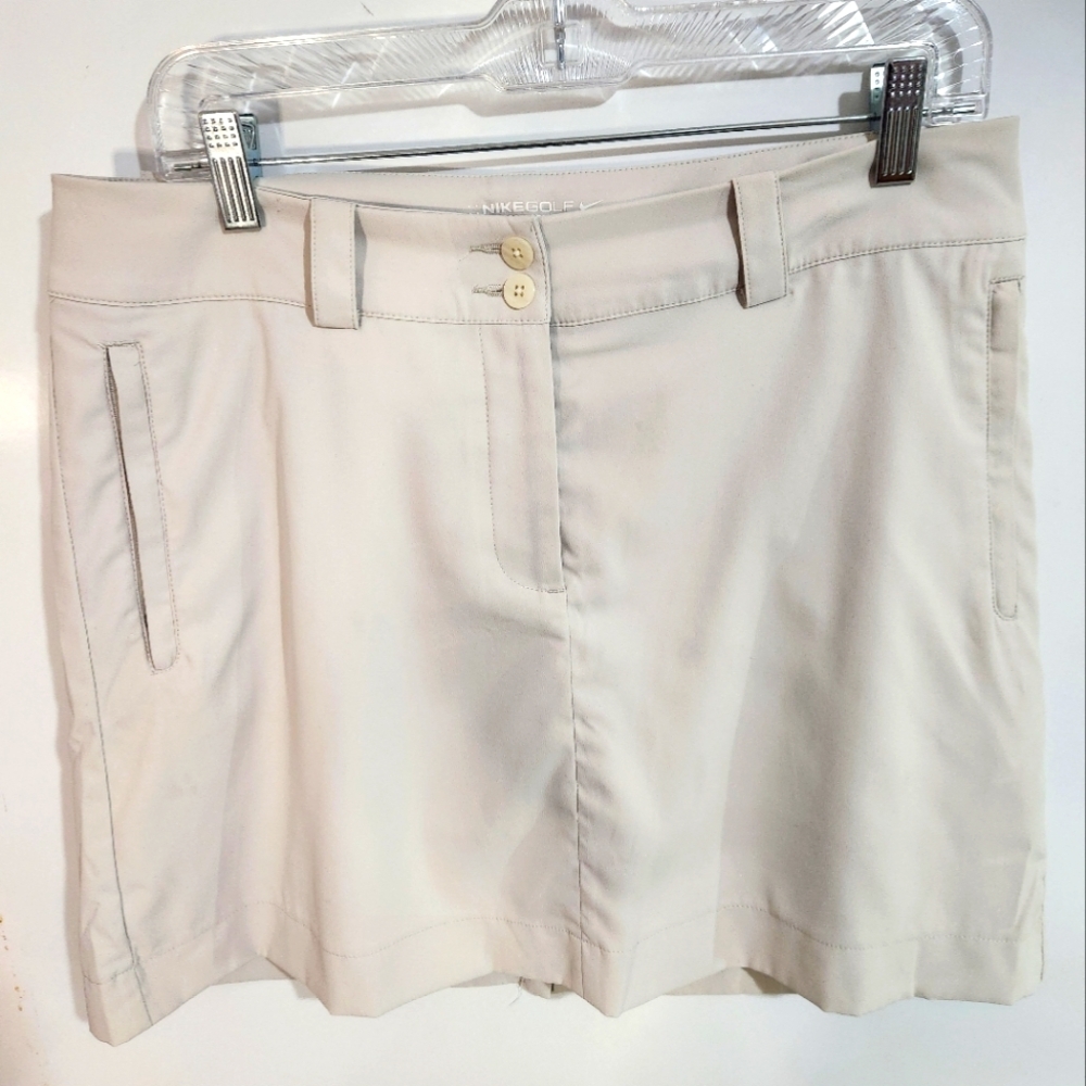 Nike Beige Mini Skort